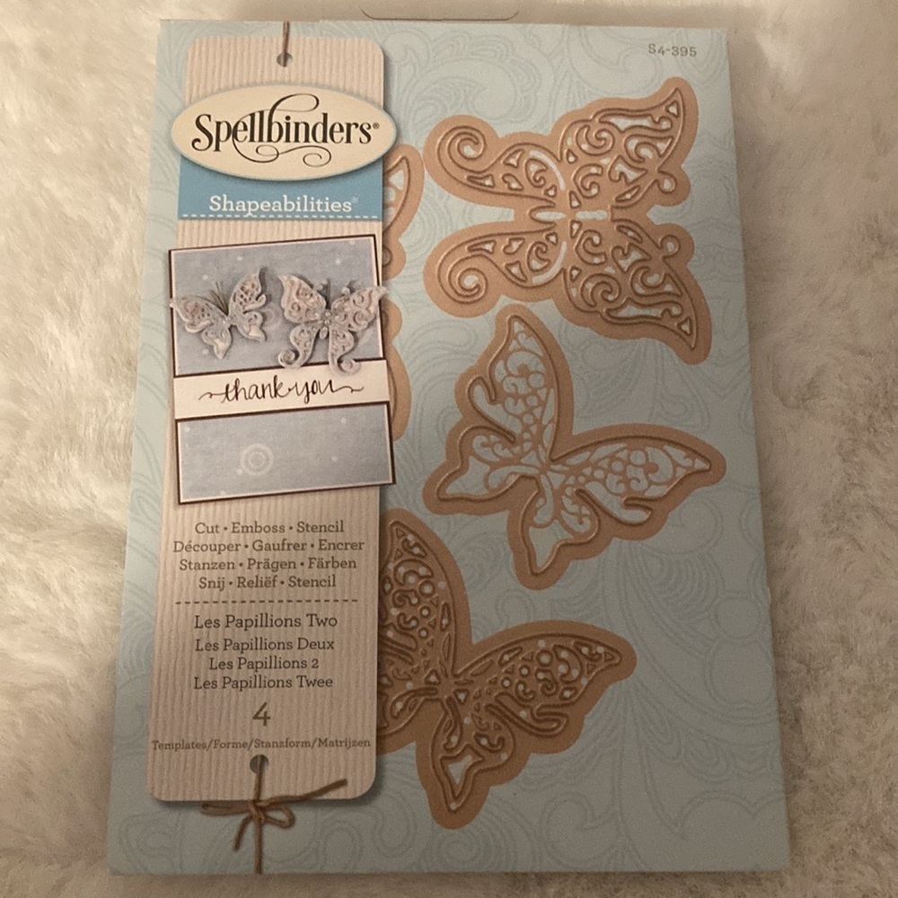 Spellbinders Shapeabilities Butterfly